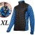 LAHTI PRO L40133 Bluza robocza pikowana ocieplana niebiesko-czarna roz. XL