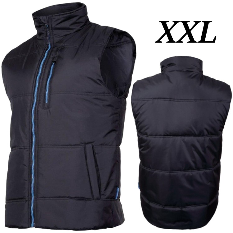 LAHTI PRO Bezrękawnik ocieplany czarny roz. 2XL