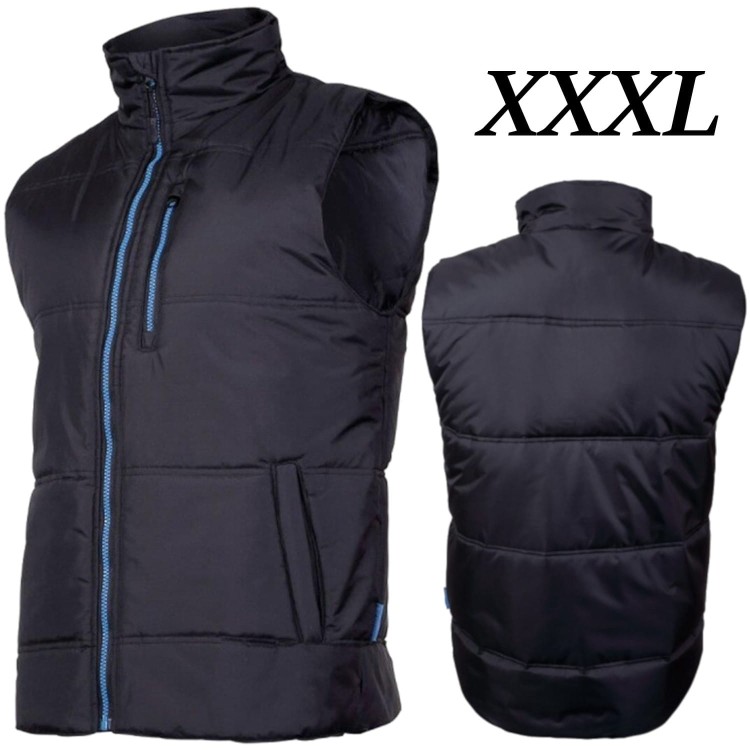LAHTI PRO Bezrękawnik ocieplany czarny roz. 3XL