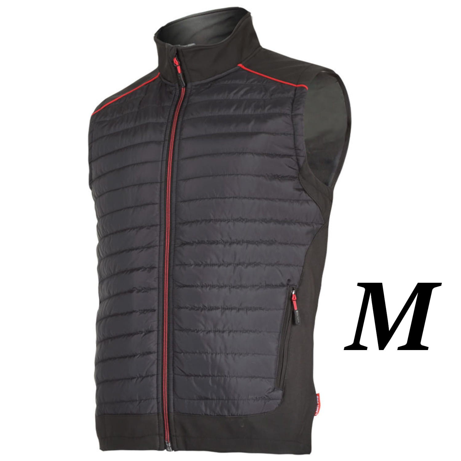 LAHTI PRO Bezrękawnik pikowany ocieplany czarny roz. M