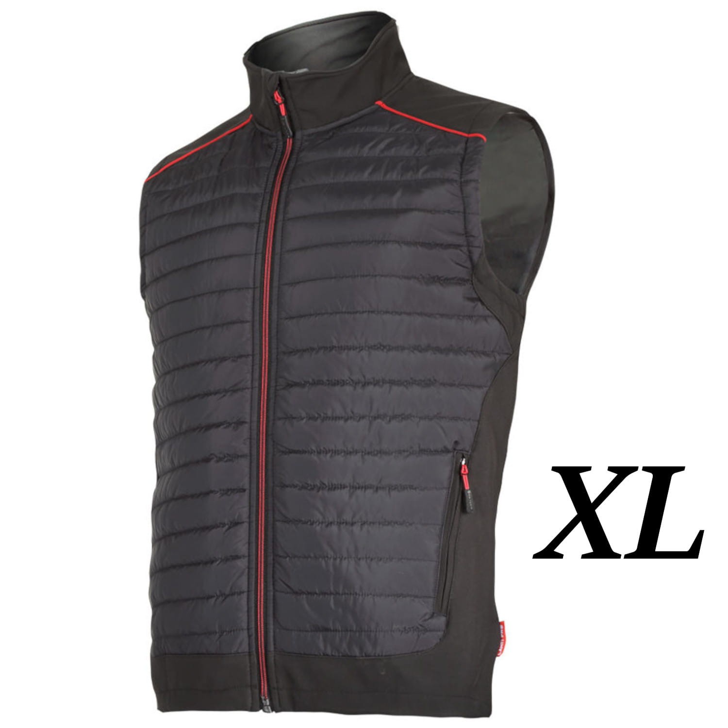 LAHTI PRO Bezrękawnik pikowany ocieplany czarny roz. XL