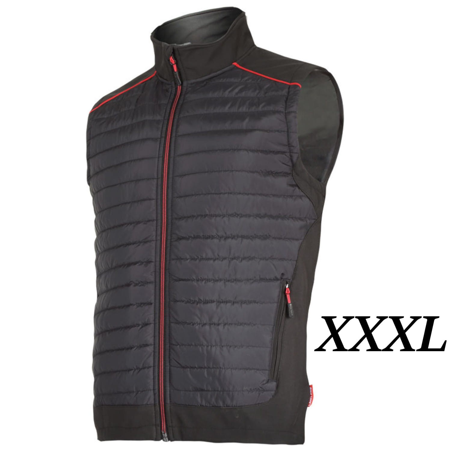 LAHTI PRO Bezrękawnik pikowany ocieplany czarny roz. 3XL