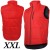 LAHTI PRO Bezrękawnik ocieplany czerwony roz. 2XL