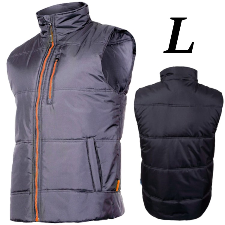 LAHTI PRO Bezrękawnik ocieplany szary roz. L