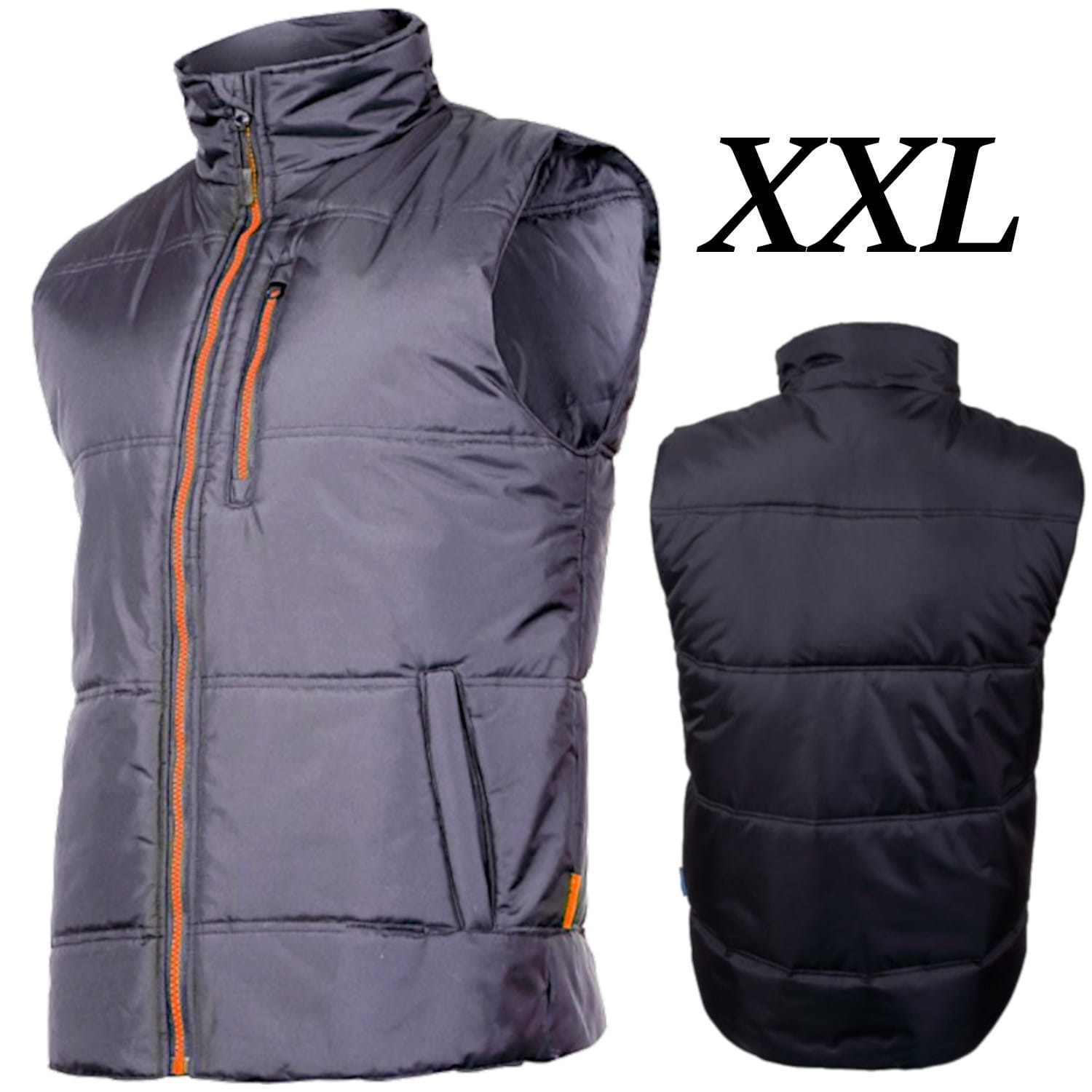 LAHTI PRO Bezrękawnik ocieplany szary roz. 2XL