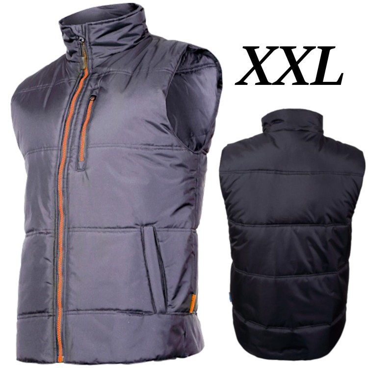 LAHTI PRO Bezrękawnik ocieplany szary roz. 2XL