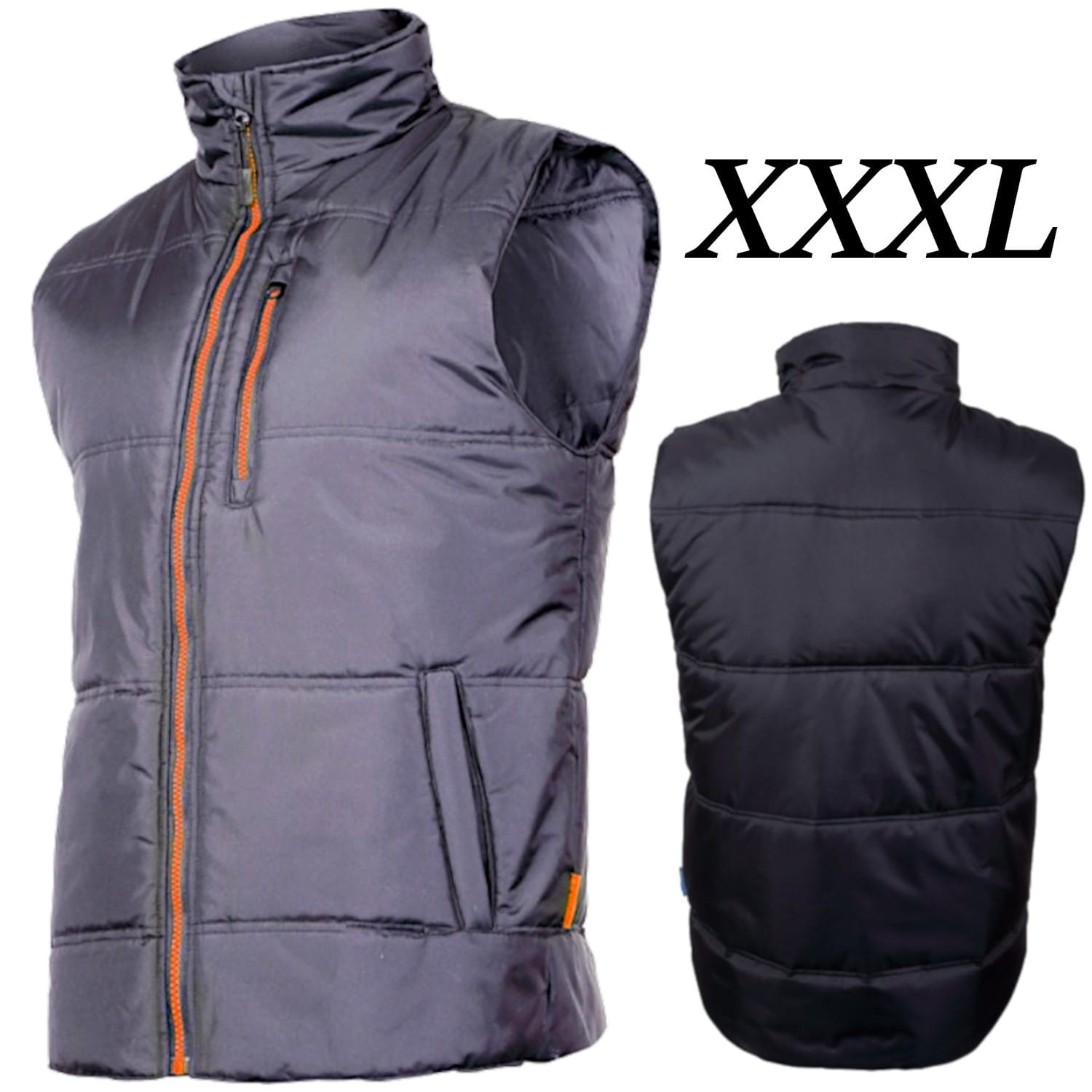 LAHTI PRO Bezrękawnik ocieplany szary roz. 3XL