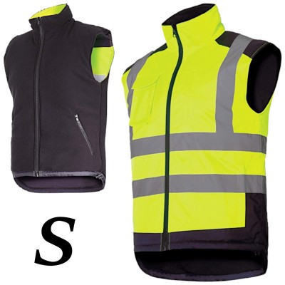 LAHTI PRO L4131301 Kamizelka dwustronna odblaskowa ocieplana S