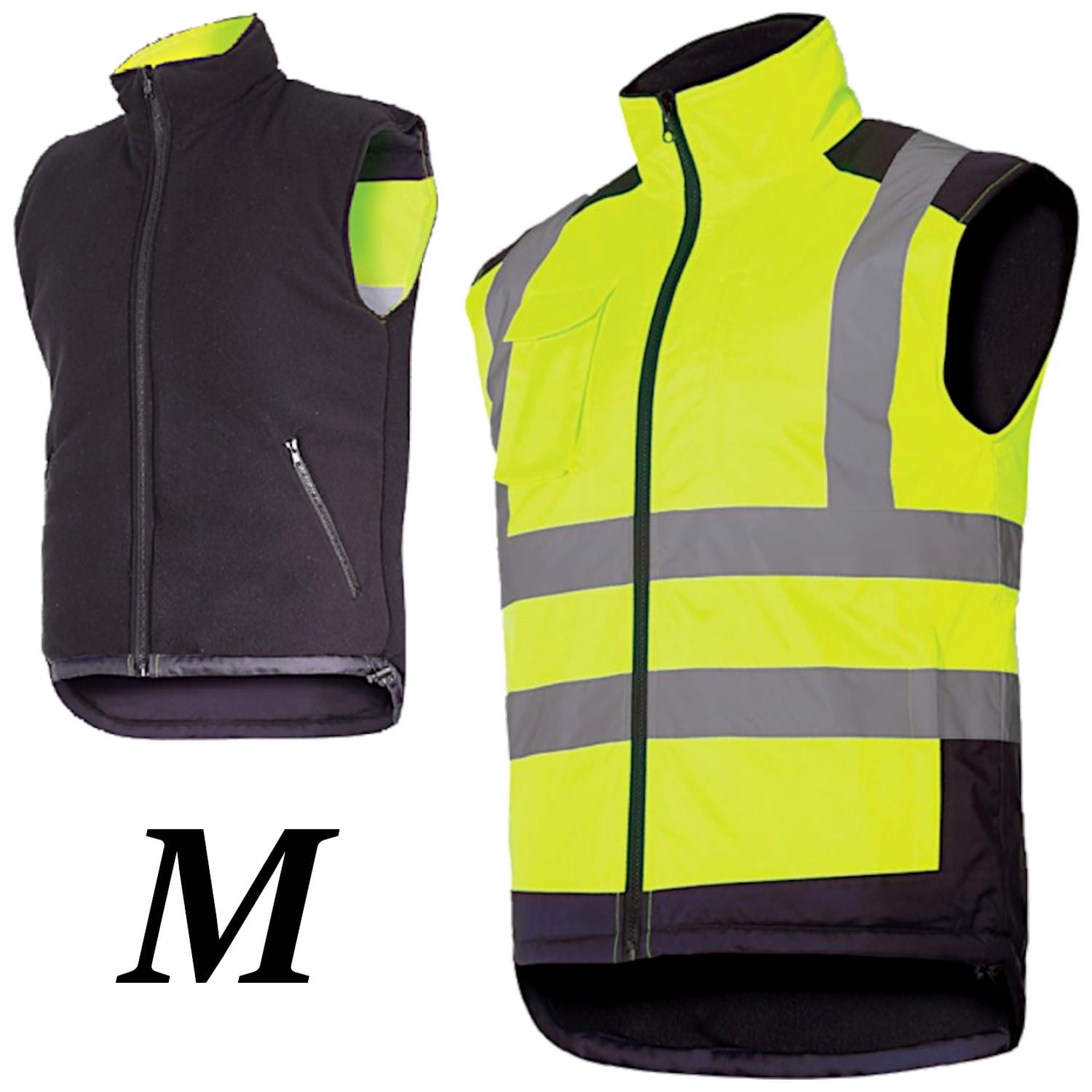 LAHTI PRO L4131302 Kamizelka ostrzegawcza ocieplana dwustronnie roz. M