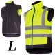 LAHTI PRO L4131303 Kamizelka ostrzegawcza ocieplana dwustronnie roz. L