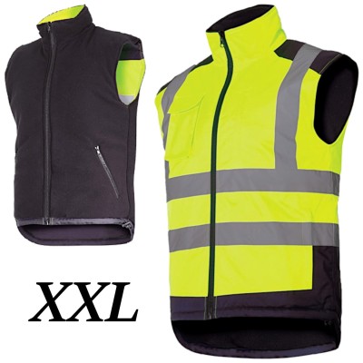 LAHTI PRO L4131305 Kamizelka ostrzegawcza ocieplana dwustronnie roz. 2XL