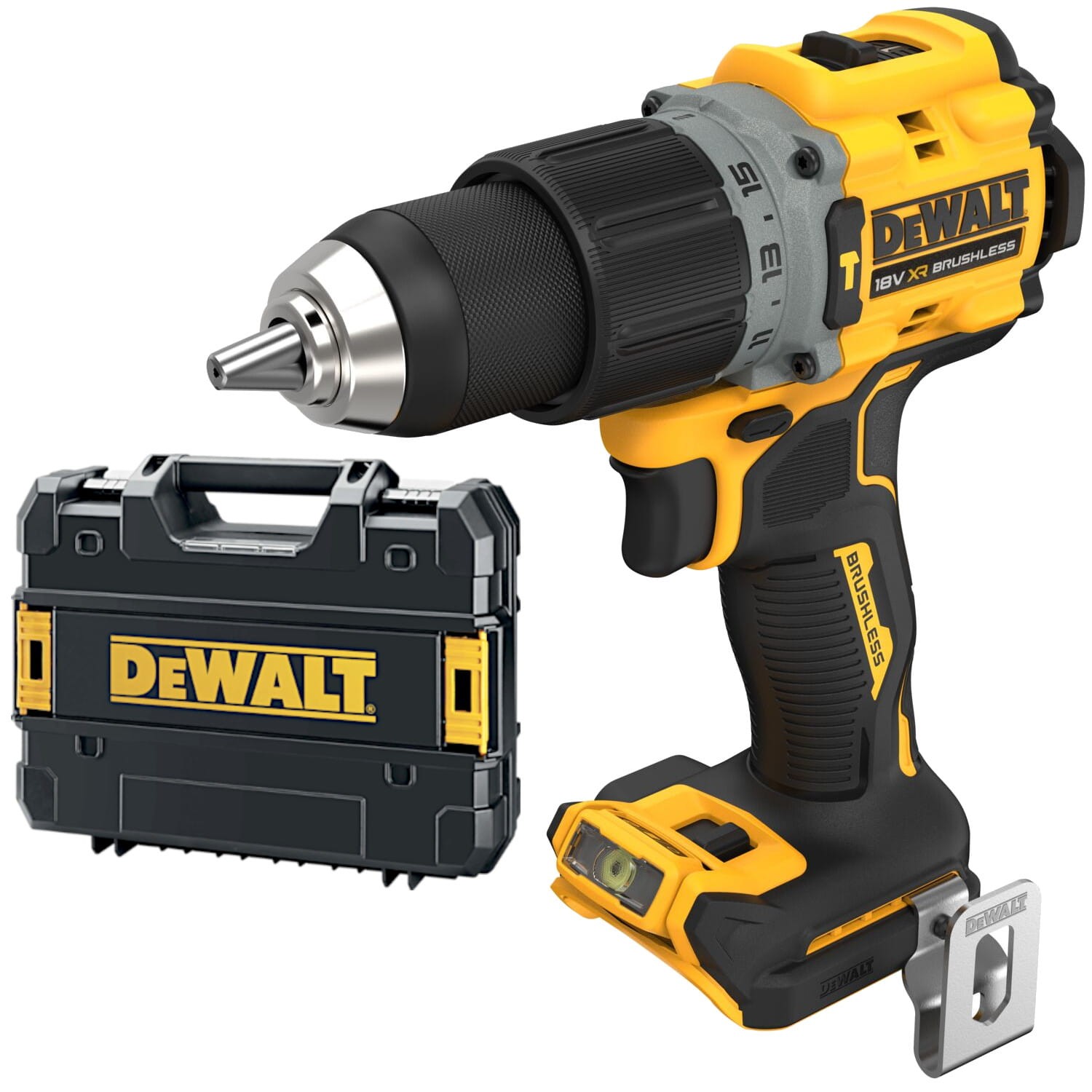 DeWALT DCD805NT Wiertarko wkrętarka udar. 18V XR 2-biegowa 90Nm + walizka
