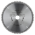 WOLFCRAFT 6544000 Tarcza do drewna i cienkiego metalu 254 x 30 x 3,2mm 80 zębów , seria lila