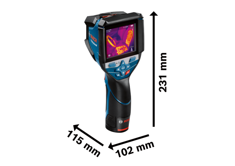 BOSCH PROFESSIONAL 0601083500 GTC 600 C kamera termowizyjna L-BOXX + USB