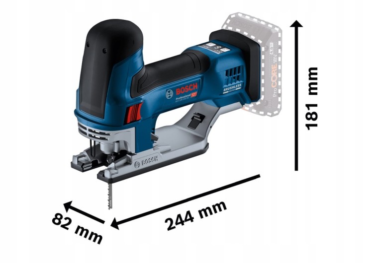 Bosch GST 18V-155 SC BODY