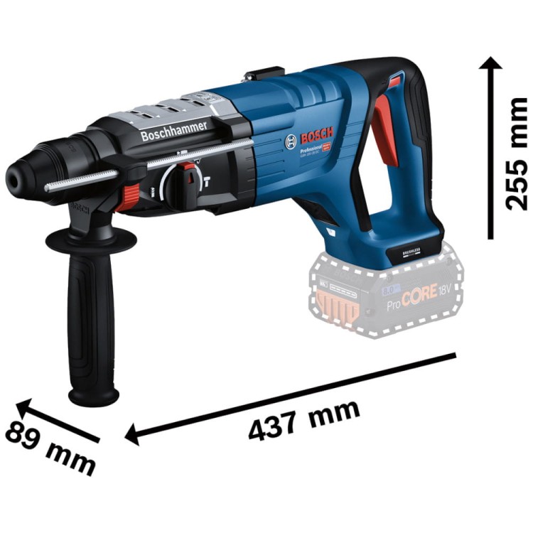 BOSCH GBH 18V-28 DC Młot udarowo-obrotowy