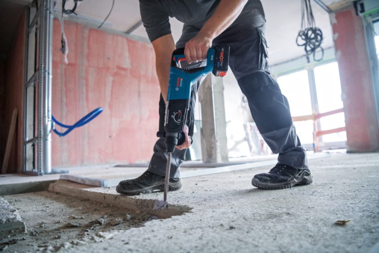 BOSCH GBH 18V-28 DC Młot udarowo-obrotowy SDS plus 18V 3.4J- Zastosowanie