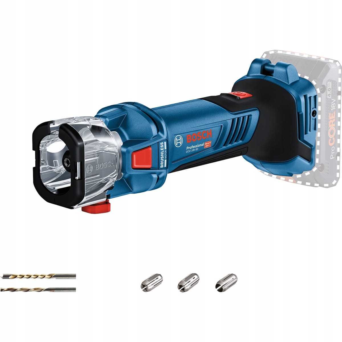 Wycinarka obrotowa akumulatorowa Bosch GCU 18V-30
