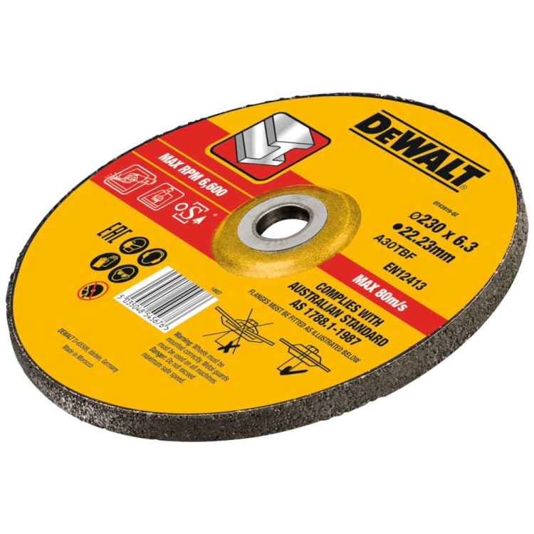 Tarcza szlifierska DEWALT DT43919