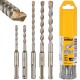 DEWALT DT60301 Zestaw wierteł udarowych do betonu SDS-plus 5-10mm 5szt.