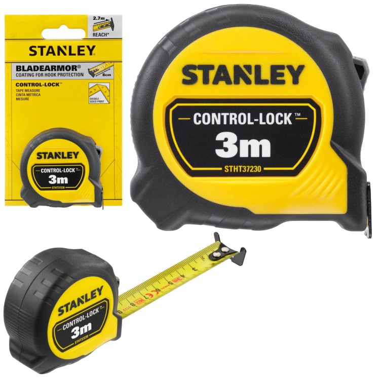 STANLEY STHT37230-0 Miara taśma zwijana 3m Control-Lock