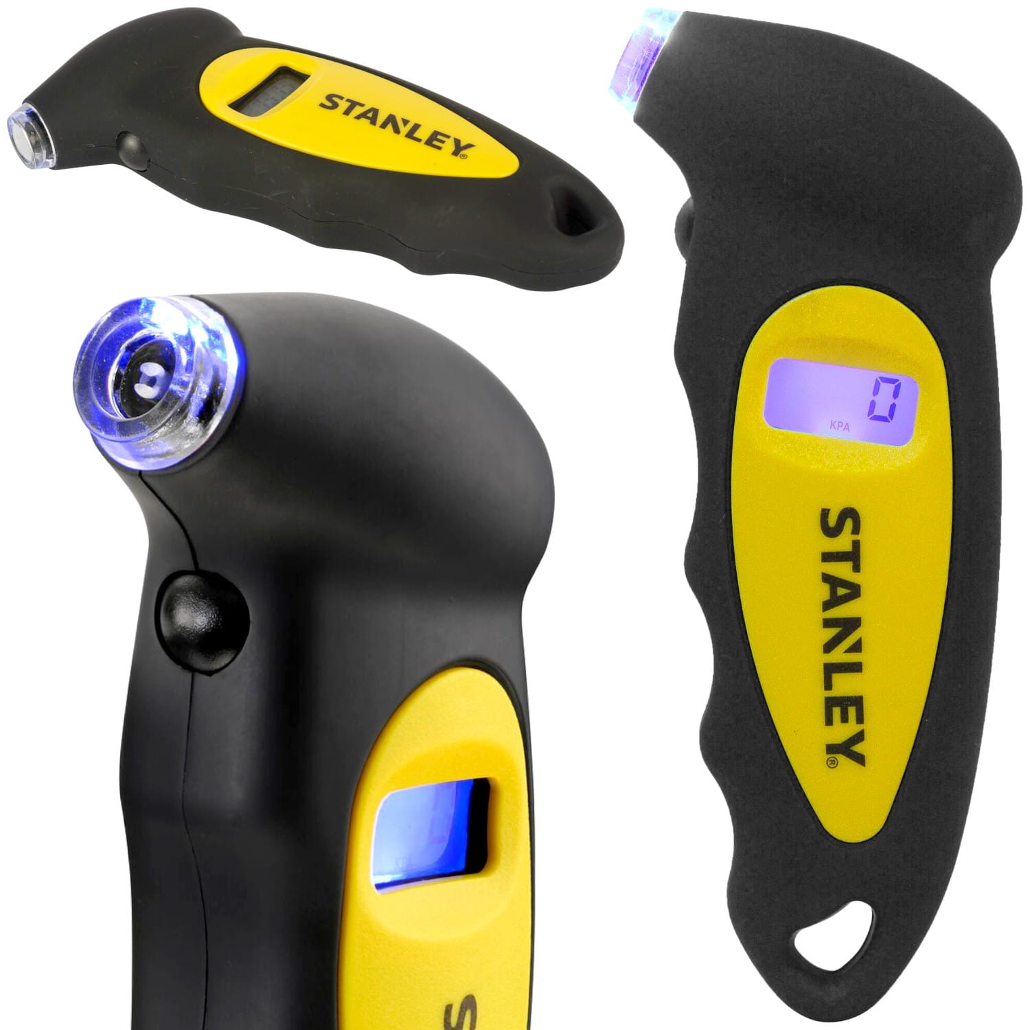 STANLEY Cyfrowy miernik ciśnienia w oponach