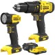 STANLEY SFMCK210D1 Wiertarko-wkrętarka SFMCD711 + Latarka SFMCL020 + Akumulator 2.0Ah