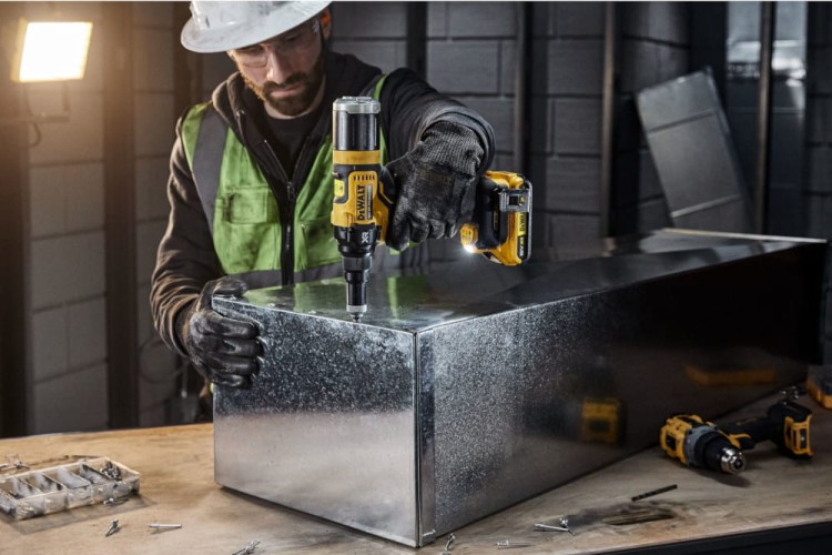 Zastosowanie nitownicy DEWALT DCF403NT