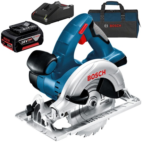 BOSCH GKS 18V-LI Pilarka tarczowa 18V 165mm + Akumulator 4.0Ah + Torba
