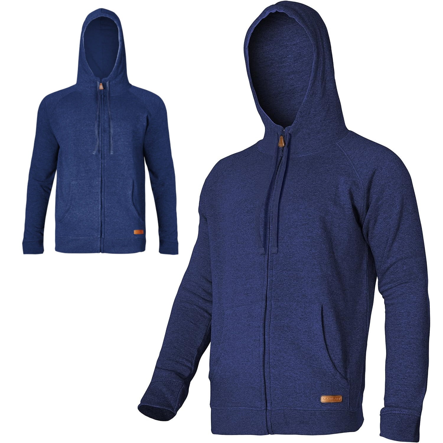 Bluza  z kapturem i suwakiem granatowa rozm. "M" LAHTI PRO L40112