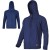 Bluza  z kapturem i suwakiem granatowa rozm. "M" LAHTI PRO L40112