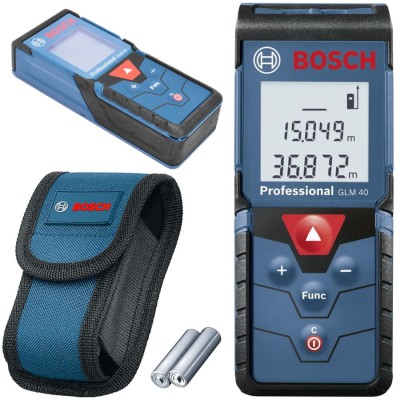 BOSCH GLM 40 Dalmierz laserowy z podświetleniem
