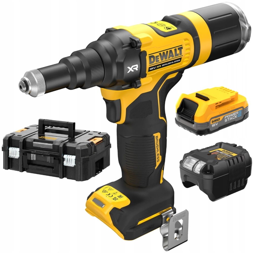 Nitownica DeWalt DCF403E1GT XR 18V z 1 akumulatorem 1,7Ah i ładowarką