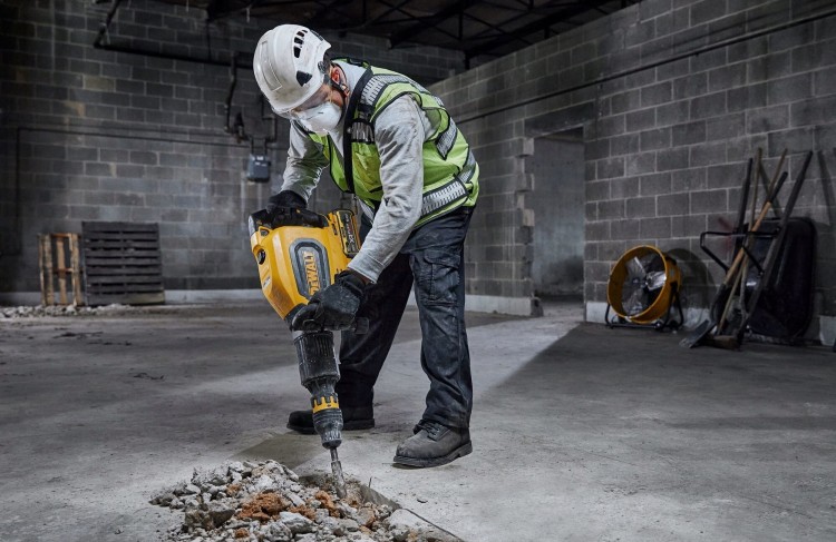 Młot wyburzeniowy DeWalt DCH911NK XR FLEXVOLT SDS-max 54 V - Zastosowanie