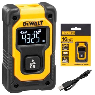 Kieszonkowy dalmierz laserowy 16m DeWALT DW055PL