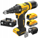 DEWALT DCF414E2GT Nitownica akumulatorowa 18V + 2x Akumulator 1.7Ah