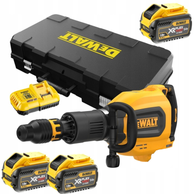 DEWALT DCH911X3 Młot wyburzeniowy SDS-max 54V XR FlexVolt 3x Akumulator