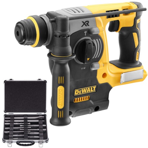 DEWALT DCH273N Młotowiertarka akumulatorowa 18V SDS+ body + zestaw wierteł i dłut 11el.