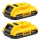 DEWALT DCB183 2x Akumulator Bateria 18V 2.0Ah Li-Ion
