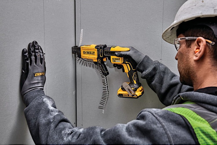 DeWalt Wkrętarka do płyt g-k z magazynkiem 18V - Zastosowanie