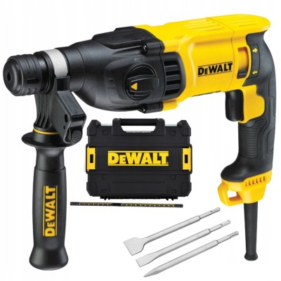 DEWALT Młotowiertarka SDS-plus 26mm 800W D25133K + Zestaw Dłut