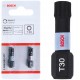 Bity udarowe 25mm T30 Impact Control - 2 szt. BOSCH