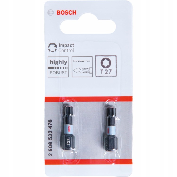 Bity udarowe 25mm T27 Impact Control