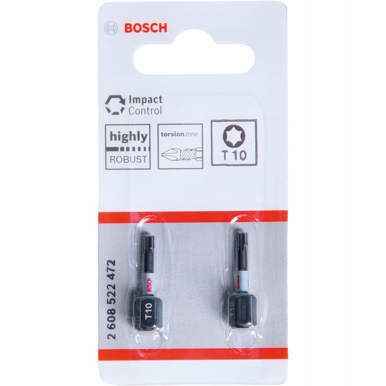 Bity udarowe 25mm T10 Impact Control