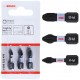 Bity udarowe 25mm PH1/PH2/PH3 Impact Control - 3 szt. BOSCH