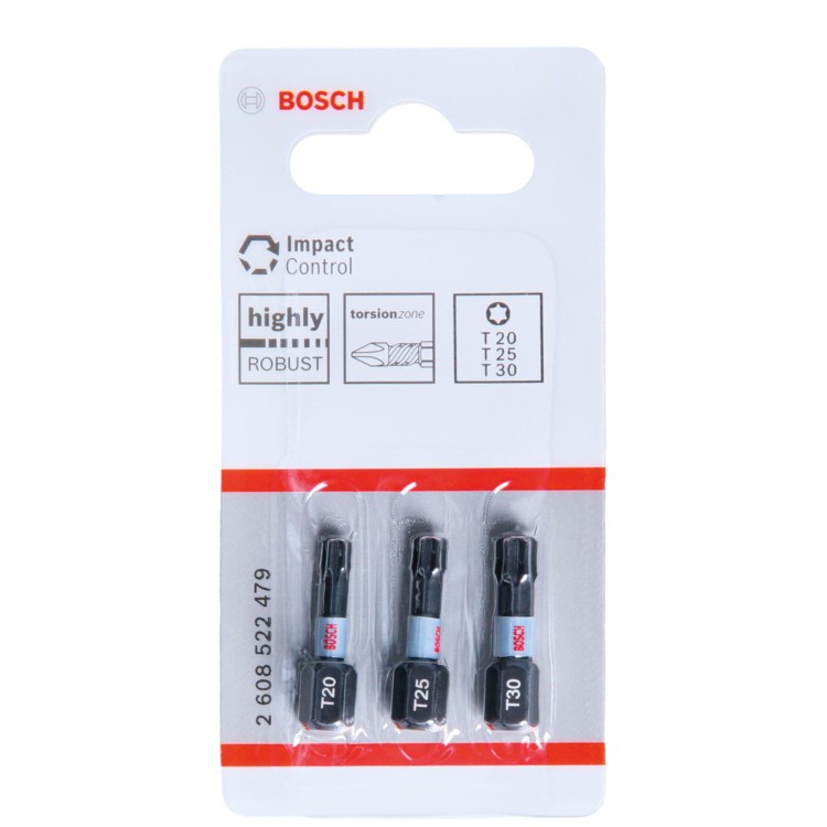 BOSCH 2608522479 Bity udarowe 25mm 3szt.