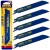 IRWIN 10504151 Brzeszczot do piły szablastej 6" 150mm 10 z/cal 5szt do drewna i metalu