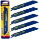 IRWIN 10504151 Brzeszczot do piły szablastej 6" 150mm 10 z/cal 5szt do drewna i metalu