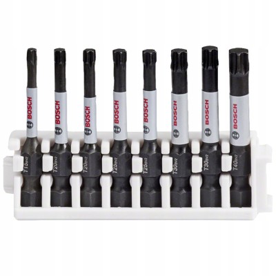 BOSCH 2608522329 Zestaw bitów udarowych T15-T40 TORX Impact Control Power 8szt.