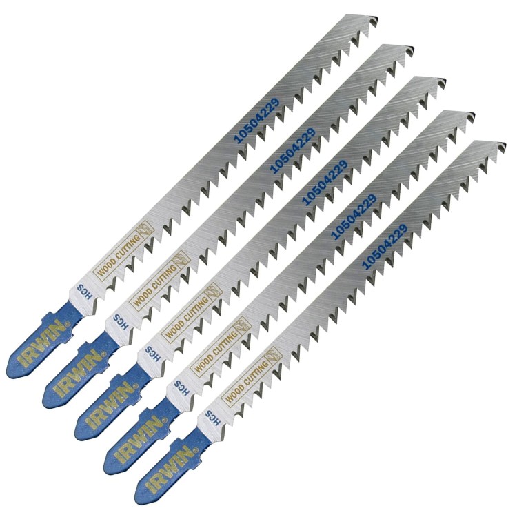 Brzeszczoty do wyrzynarki T301CD 115mm 8z/cal 5szt IRWIN 10504229